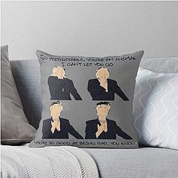 Bad by Wooyoung Throw Pillow