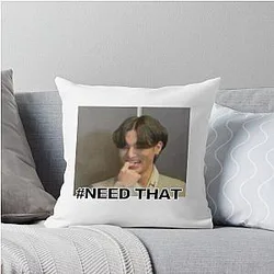 Wooyoung Sticker Pillow