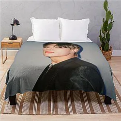 ATEEZ Wooyoung Throw Blanket