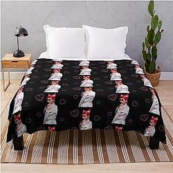 Foxy Wooyoung Throw Blanket