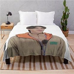 Wooyoung Reaction Meme Throw Blanket