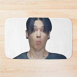 Surprised Yooung Meme Bath Mat