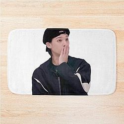 Wooyoung reaction Bath Mat