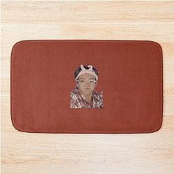 Wooyoung Sipping the Tea Bath Mat