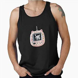 Wooyoung Ateez Tamagotchi Tank Top