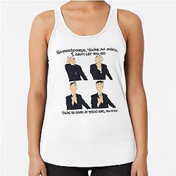 Bad by Wooyoung Racerback Tank Top