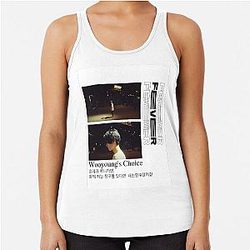 ATeez Wooyoung's Choice Diary Film Racerback Tank Top