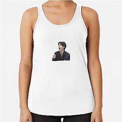 Ateez Wooyoung Kpop Racerback Tank Top