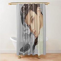 ATEEZ Wooyoung Shower Curtain