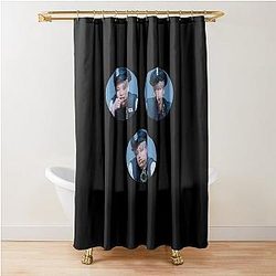 Ateez Wooyoung Shower Curtain