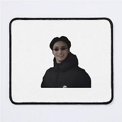 He Wooyoung Mouse Pad