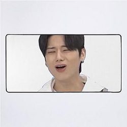 Wooyoung Reaction Meme Desk Mat