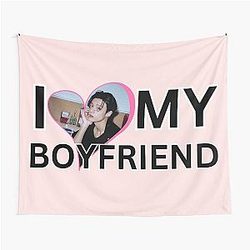 Kpop ATEEZ Wooyoung I love my boyfriend Tapestry