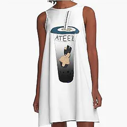 Ateez Wooyoung Boba Dress