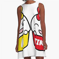 ATEEZ Wooyoung Tutumon A-Line Dress
