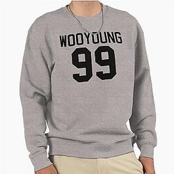 Wooyoung Pullover Jersey Sweatshirt
