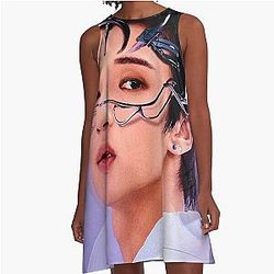 Jung Wooyoung A-Line Dress