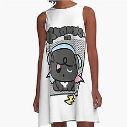ATEEZ Wooyoung - MIGHTEEZ Kkamyo A-Line Dress