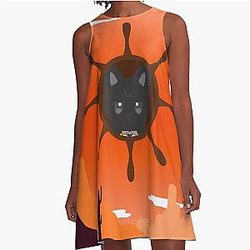 ATEEZ Wooyoung - ANITEEZ in Treasure Woo Yongan (3) A Line Dress