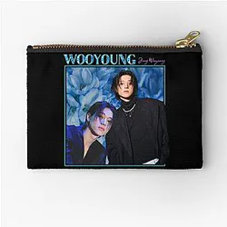 Atteez Wooyoung Vintage Zipper Pouch