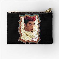 Jang Wooyoung 2PM Wooyoung Korean K-Pop Retro Oil Paint Design Zipper Pouch