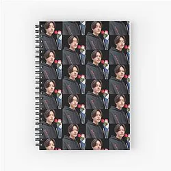 Ateez Jung Wooyoung Spiral Notebook
