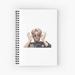 Sassy Wooyoung Spiral Notebook