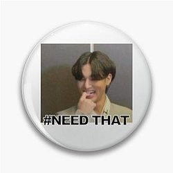 Wooyoung Sticker Pin
