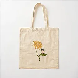 Wooyoung Birth Flower Cotton Tote Bag