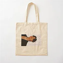 ATEEZ Wooyoung Bad Cotton Tote Bag