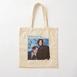Ateez Wooyoung Vintage Tote Bag