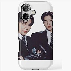 Ateez San Wooyoung Woosan Suits iPhone Tough Case
