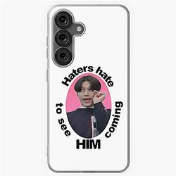 Wooyoung Aegyo Haters Hate to See Him Coming Sticker Samsung Galaxy Soft Case