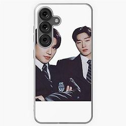 Ateez San Wooyoung Suits a Tiny Membership Sticker Samsung Galaxy Soft Case