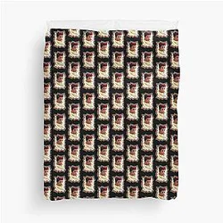 Jang Wooyoung 2PM Korean Kpop Retro Color Oil Paint Design Duvet Cover