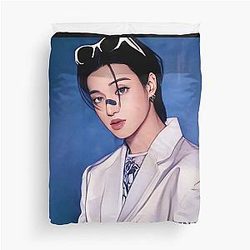 Ateez Golden Hour Part 2 Wooyoung Duvet Cover