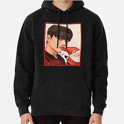 Ateez Christmas Wooyoung Pullover Hoodie
