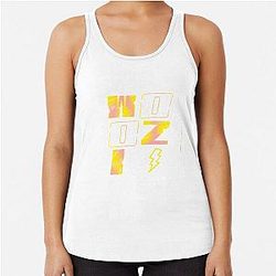 Woozi Abstract Racerback Tank