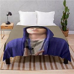 Woozi Relaxed Throw Blanket