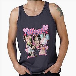Woozi cute heart SVT Tank Top