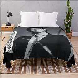 Woozi SEVENTEEN Throw Blanket