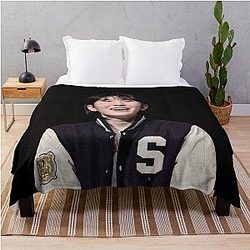 Seventeen Woozi Throw Blanket