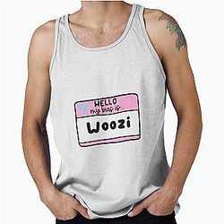 Hello, My Bias is Woozi Tank Top