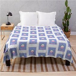 Woozi Seventeen Throw Blanket