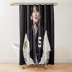 Seventeen Woozi Shower Curtain