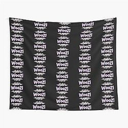Purple Flower Woozi Name Label Tapestry