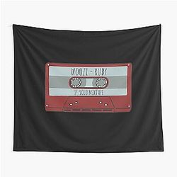 Woozi Ruby Tapestry