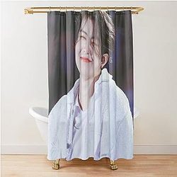 Seventeen Woozi Shower Curtain