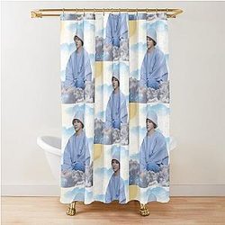 Woozi Cute Shower Curtain