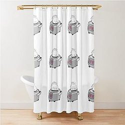 Woozi Miniteen Shower Curtain